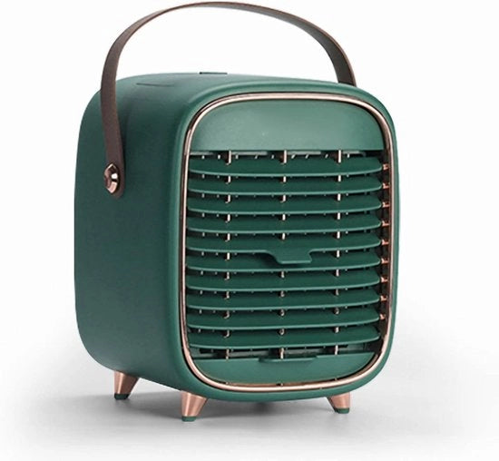Mini ventilatore di raffreddamento portatile silenzioso con cavo USB e fascia trasportabile per auto, casa e ufficio