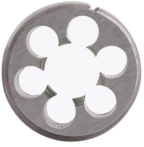 Tavola di taglio a forma rotonda per filo a dente fine - M16x1.25mm - Acciaio rapido - Trattamento di forma a filo - Resistente all'usura - Lunga durata - Set di taglio per filo