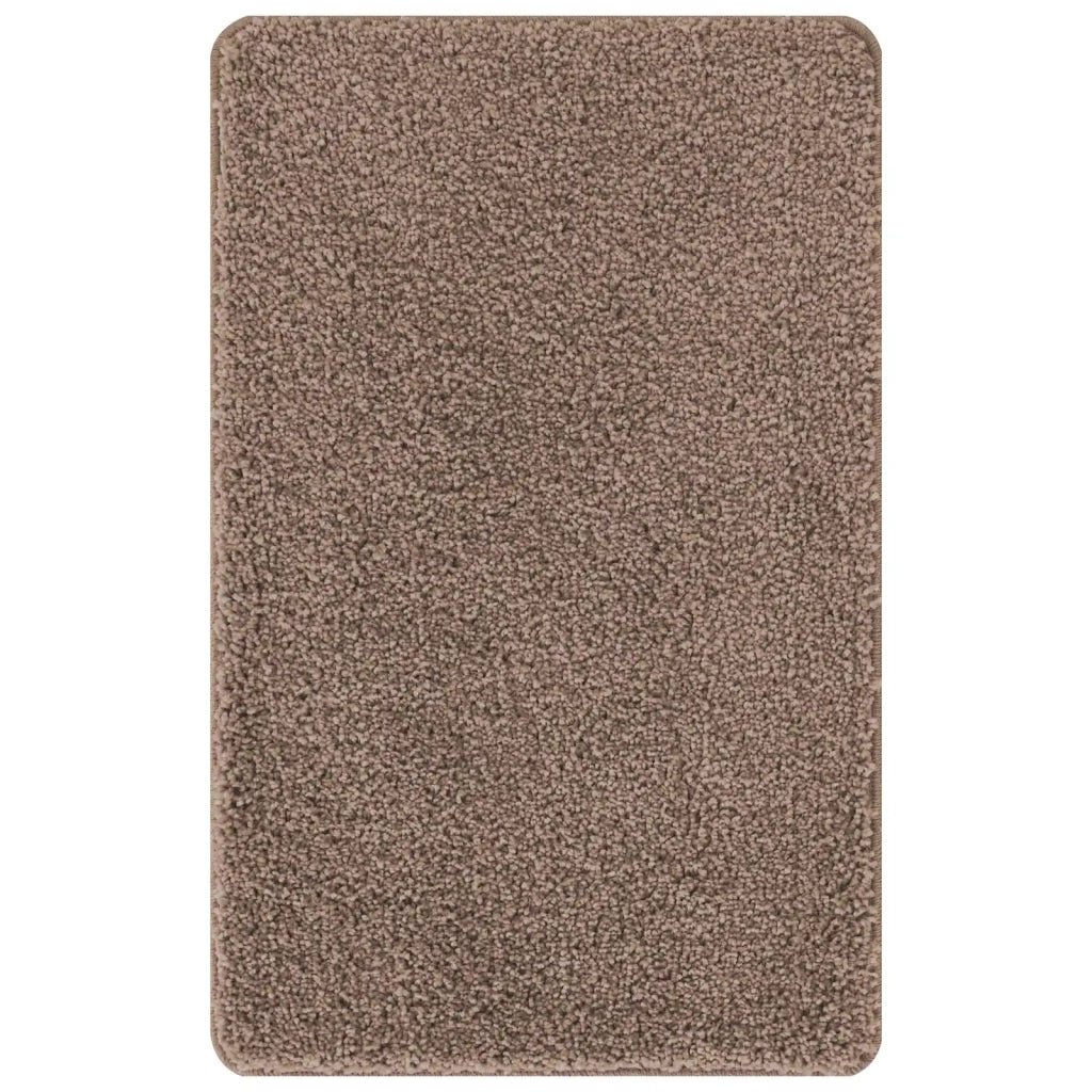 Set di tappetini antiscivolo per il bagno 3 pz Marrone PP CFW2069529