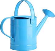 Giocatore d'acqua metallico 15L Giocatore di piante in acciaio piccolo - Tappo lungo - Aspiratore di piante per giardino - Piante di bosco per interni e esterni - Blu