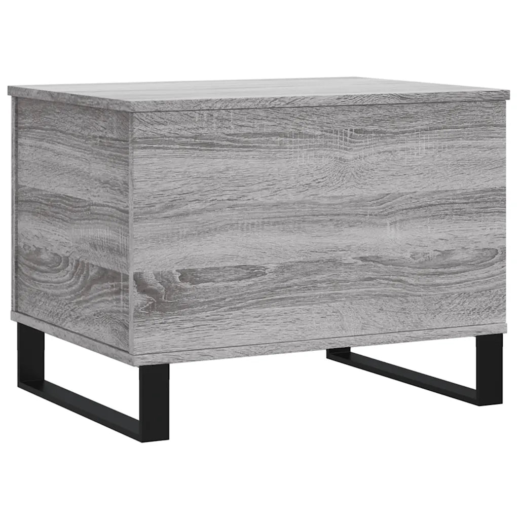 Tavolino Salotto-Tavolino da soggiorno-Tavolo Grigio Sonoma 60x44,5x45 cm Legno Multistrato 227620