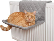 Matrice per gatti fino a 7 kg - adatta per radiatori 9-12 cm di larghezza - lettino riscaldato per gatti - accessori per gatti - casa per gatti per esterni