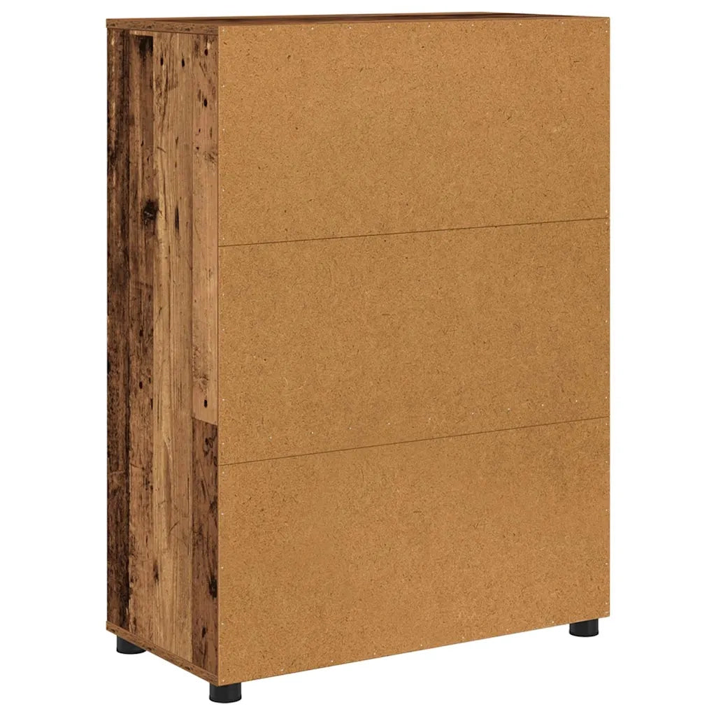 Mobile da Bagno con cassetto Legno vecchio 72,5 x 36,5 x 100 cm