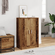 Scarpiera Legno Antico 60x35x92 cm in Legno Multistrato