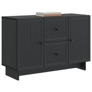 Credenza | Madia | Buffet da pranzo | Armadio da pranzo Nero 89 x 34,5 x 60 cm Legno ingegnerizzato