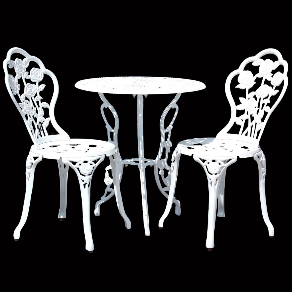 Set Mobili da Bistrot Wakefield con Motivi Floreali - Bianco casa.pro