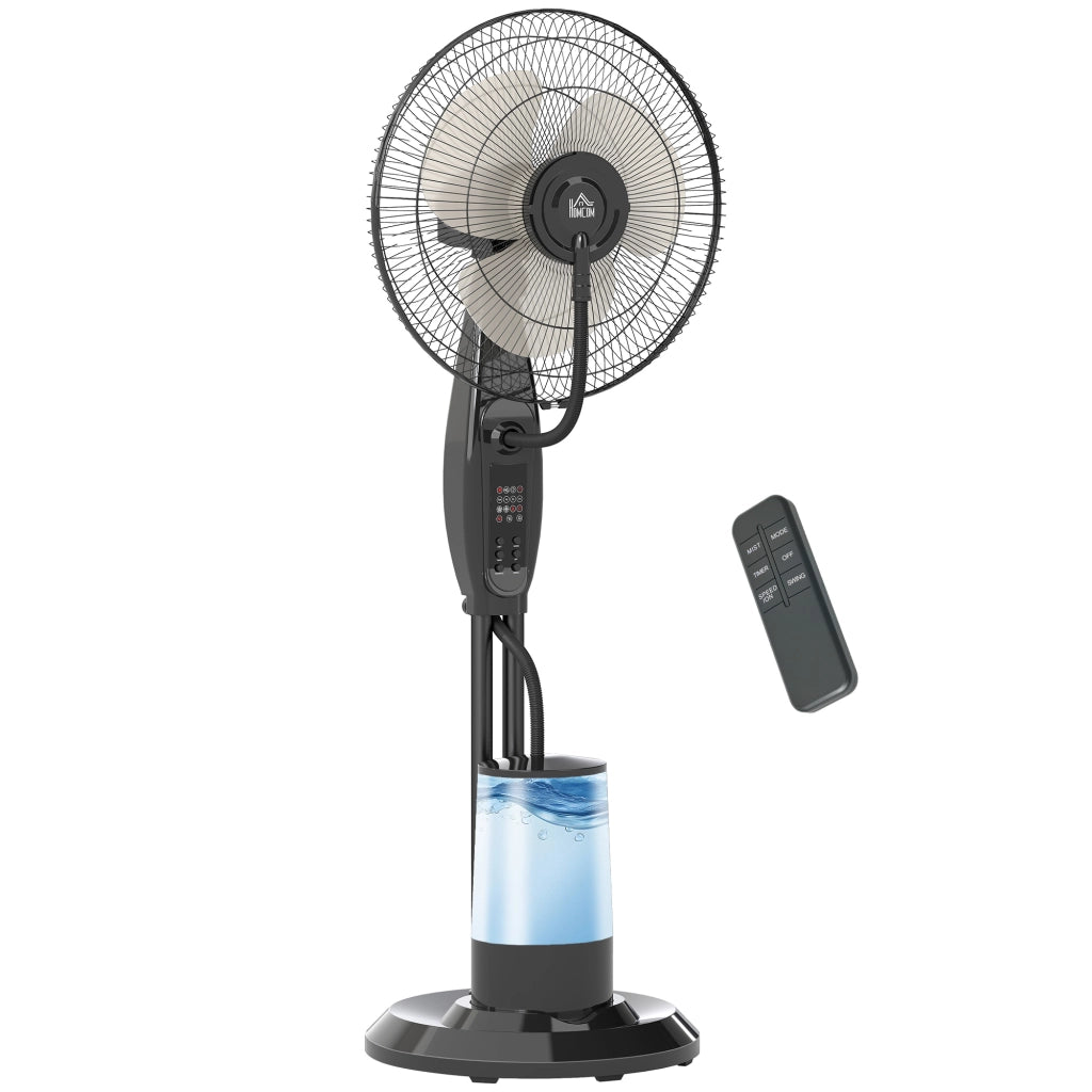 Ventilatore Nebulizzatore ¨C zephmum ¨C 3 Velocit¨¤ Timer Nero