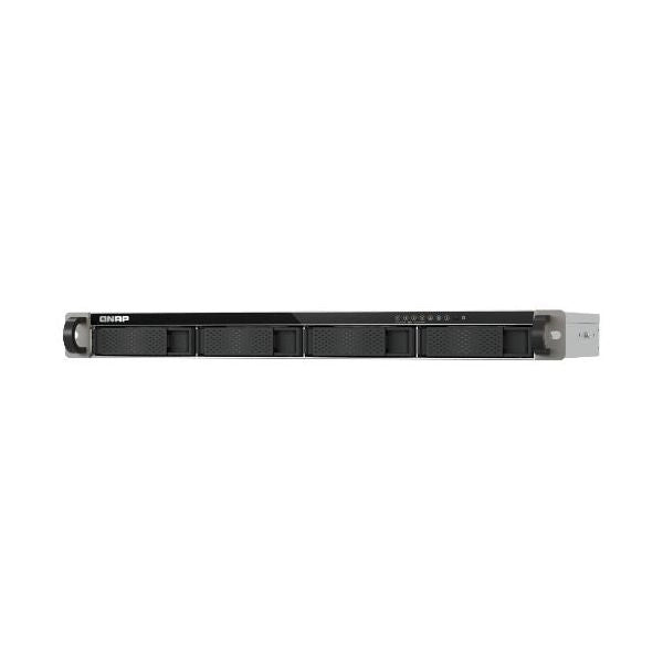 Qnap ts-433eu nas rack (1u) cortex-a cortex-a55 4 gb 0 tb qnap turbo system nero