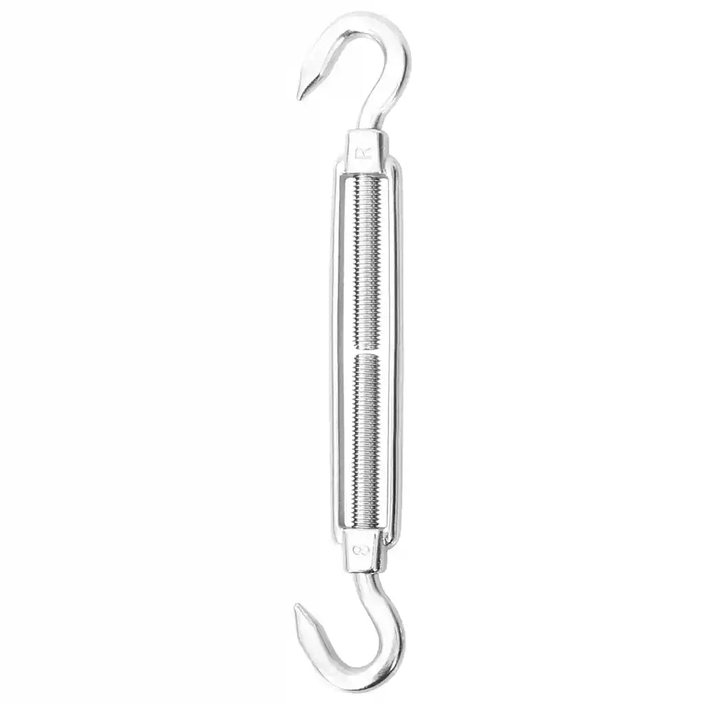 Set Accessori per Vela Parasole 9 pz in Acciaio Inossidabile 310246