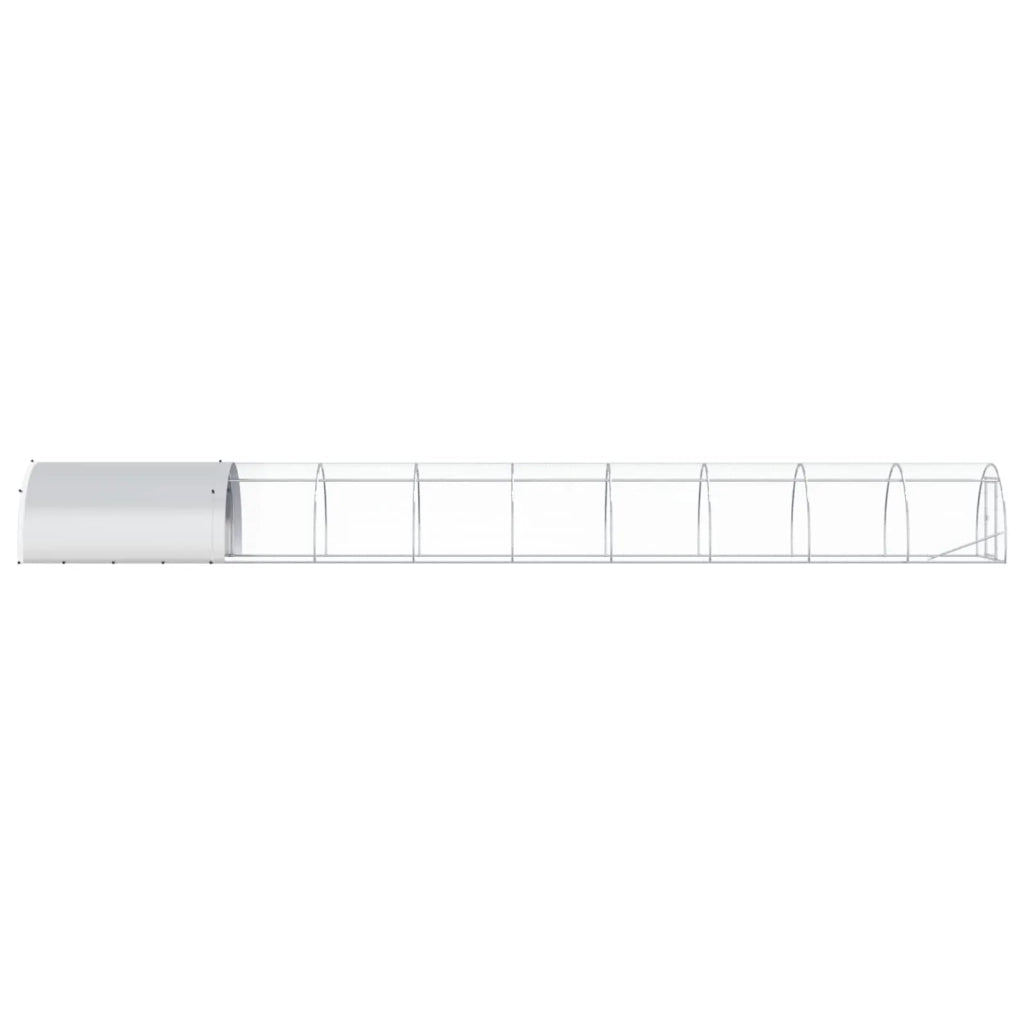 Pollaio Argento 1000 x 150 x 100 cm Acciaio zincato 3434669