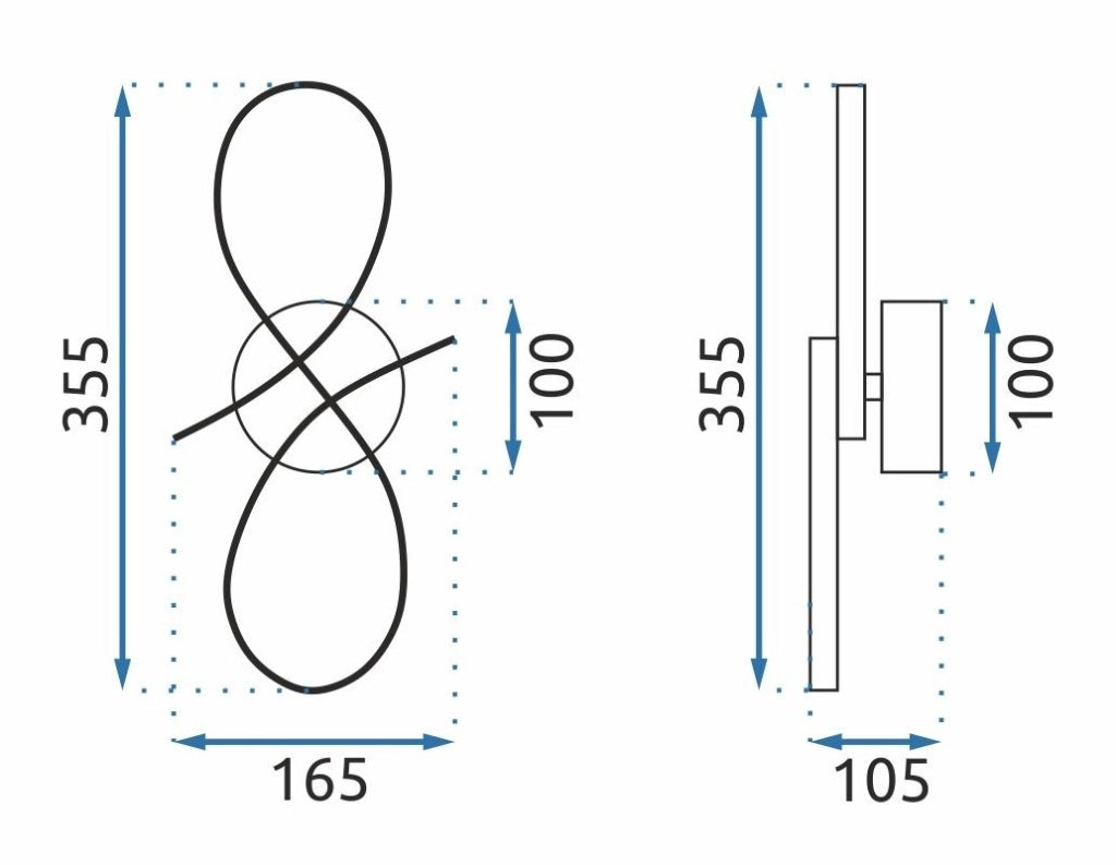 Lampada Led App1050-w Black