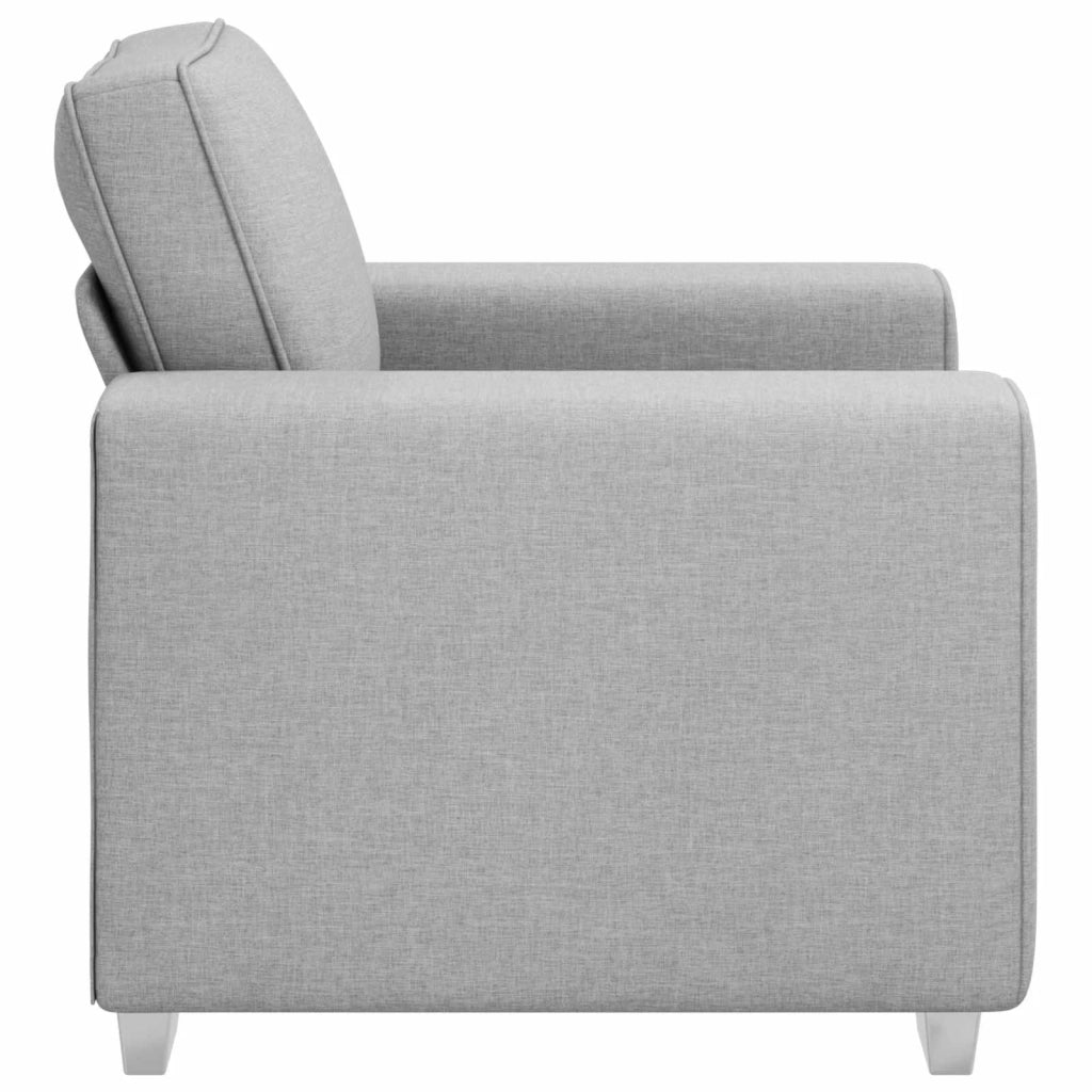 Divano Grigio Nuvola 100 x 80 x 82 cm Tessuto 4105215