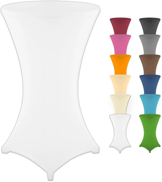 Maniglie per tavolo a striscia lunga - Ø70-75 cm - Taglia a terra - Materiale polyester resistente all'usura - Inflexibili - Adatte per tavoli da stato/bistrot - Maniglie per tavolo