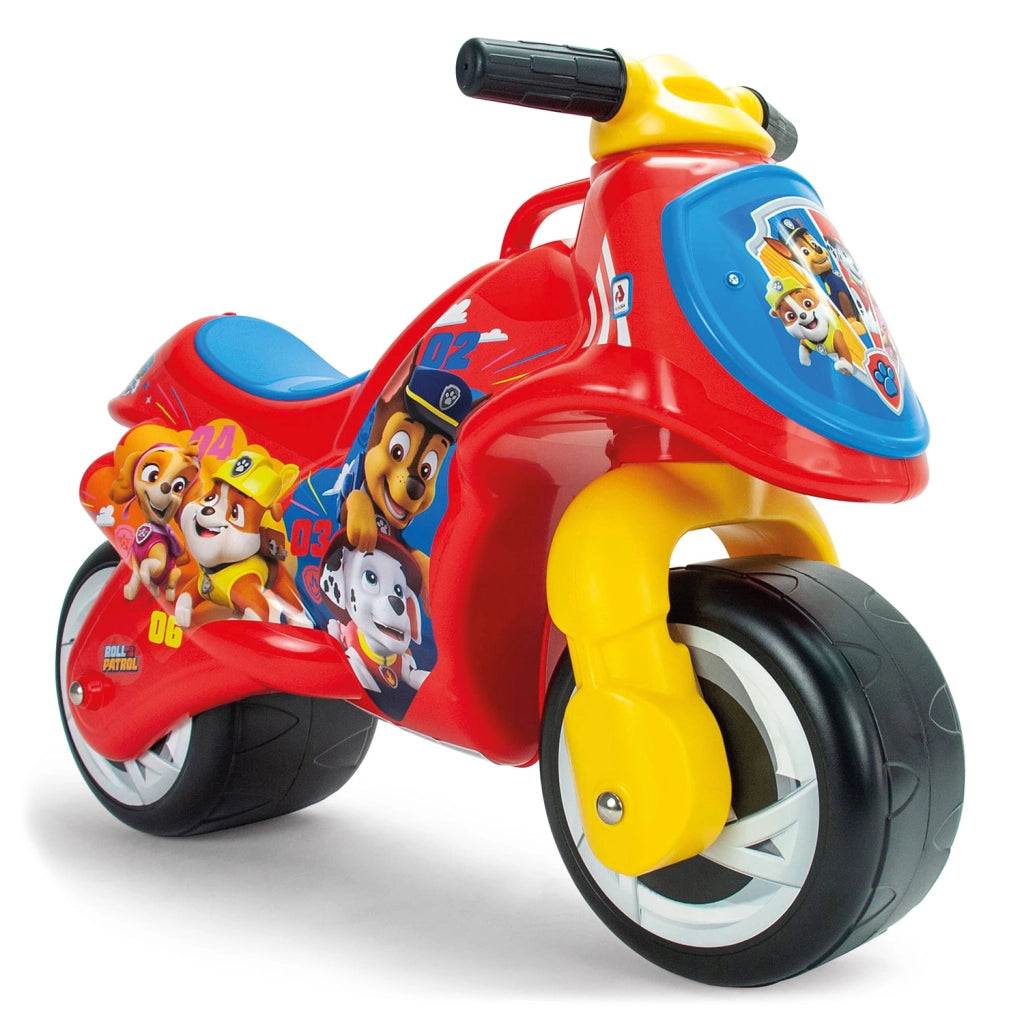Moto Cavalcabile per Bambini 18+ Mesi Licenza Paw Patrol 69x27,5x49 cm Peso Max 30 kg Blu