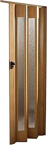 Porta A Soffietto in pvc Royal Noce C/Inserti In Ps