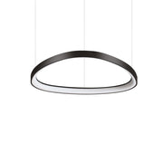 Lampada A Sospensione Gemini 1 Luce Led Integrato Nero 47W Ip20