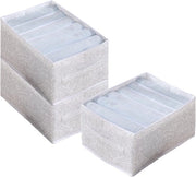 Armadio a 3 ante con organizzatore per abiti, cassettone pieghevole, armadio con organizzatore per abiti, camicie, pantaloni e intimo, bianco