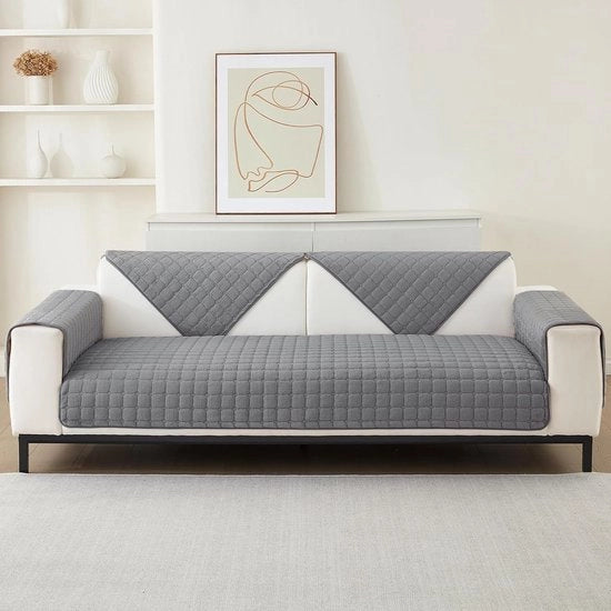 Tappeto di protezione per divano / tappetino di protezione (grigio scuro, 70 x 210 cm)