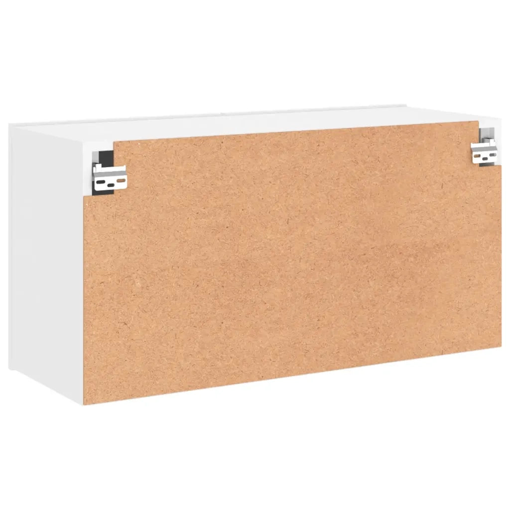 Mobile TV a Parete | Armadietto TV | Mobile Porta TV Bianco 80x30x41 cm