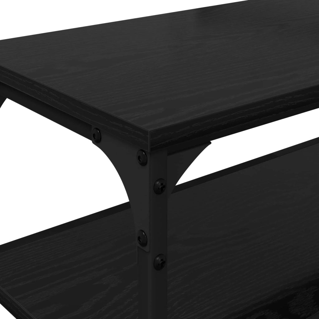 Mobile TV Rovere Nero 160 x 30 x 50 cm