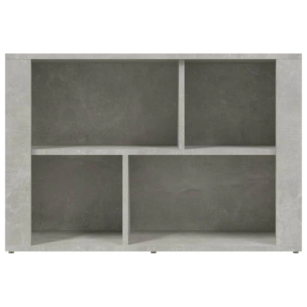 Buffet credenza cassettiera mobiletto mobile contenitore organizer per cucina soggiorno salotto 80 x 30 x 54 cm legno ingegnerizzato grigio 02_0032097