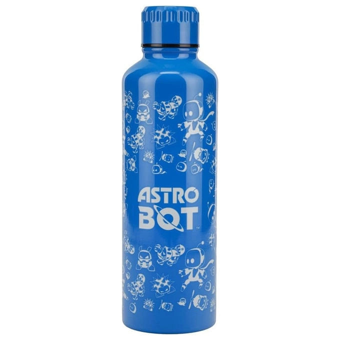 Paladone, Borraccia in Metallo, 500 ml, Acciaio Inox, Astro Bot, Da Viaggio, Blu