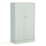 Mobile contenitore 59 x 30 x 104 cm grande capacità di stoccaggio design scandinavo MDF verde 20_0017057
