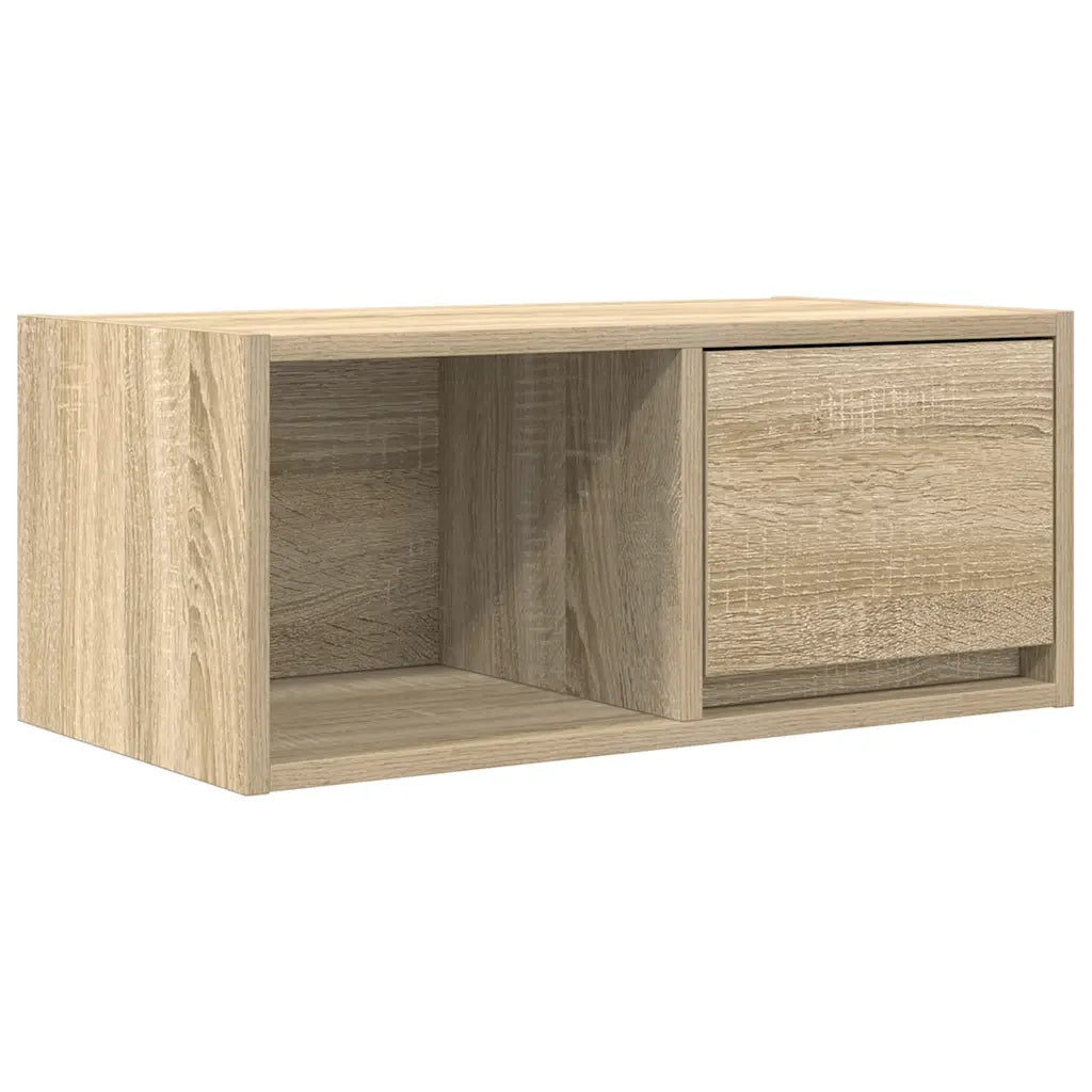 Mobile Porta TV Rovere Sonoma 60x31x25,5 cm Legno Multistrato 861440