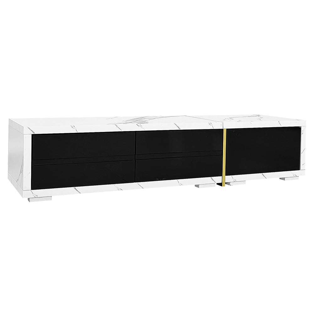 Mobile TV estensibile - Xylo - 140-260cm effetto marmo