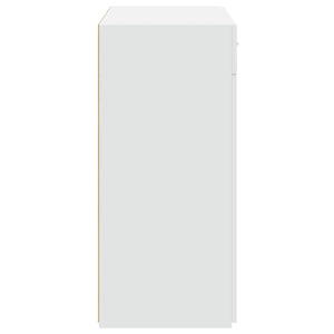 Credenza Bianca 80x42,5x93 cm in Legno Multistrato 3281469