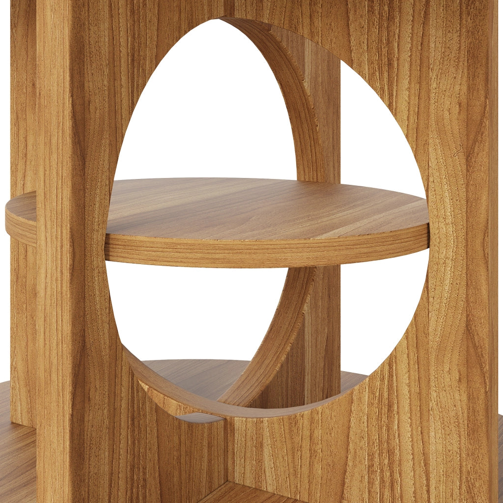 Tavolo da pranzo allungabile 110/150x110x76 cm con vano portaoggetti in MDF naturale