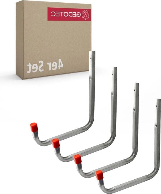Montaggio a muro 50x300mm set a 4 pezzi - supporti di apparecchiature fissaggi a muro - montaggio a muro - carico di 30 kg