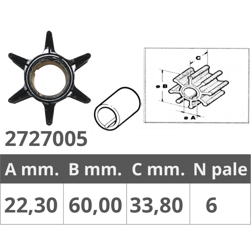 GIRANTE UNIVERSALE UNIVERSAL IMPELLER