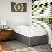 Giroletto-Struttura Letto Grigio 80x200 cm in Similpelle 429022