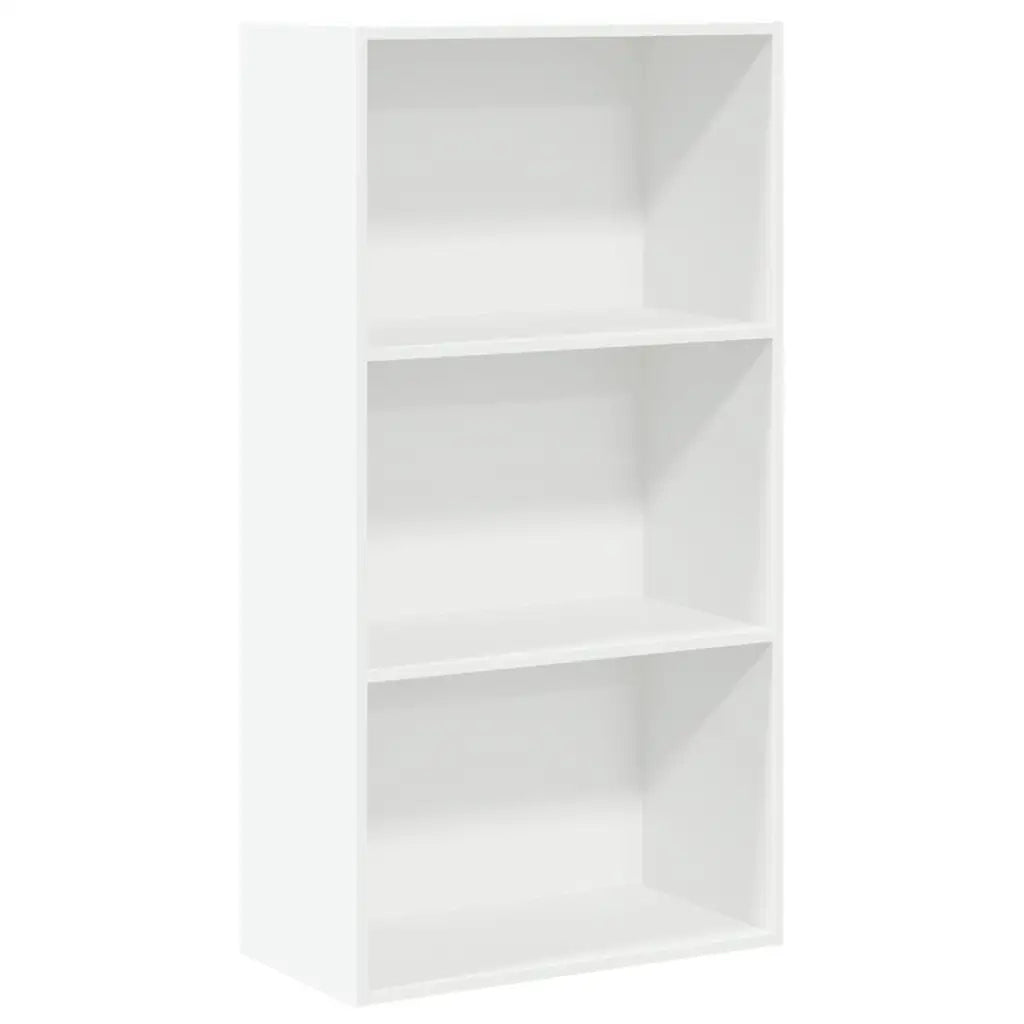 vidaXL Libreria Bianca 60x30x114 cm in Legno Multistrato