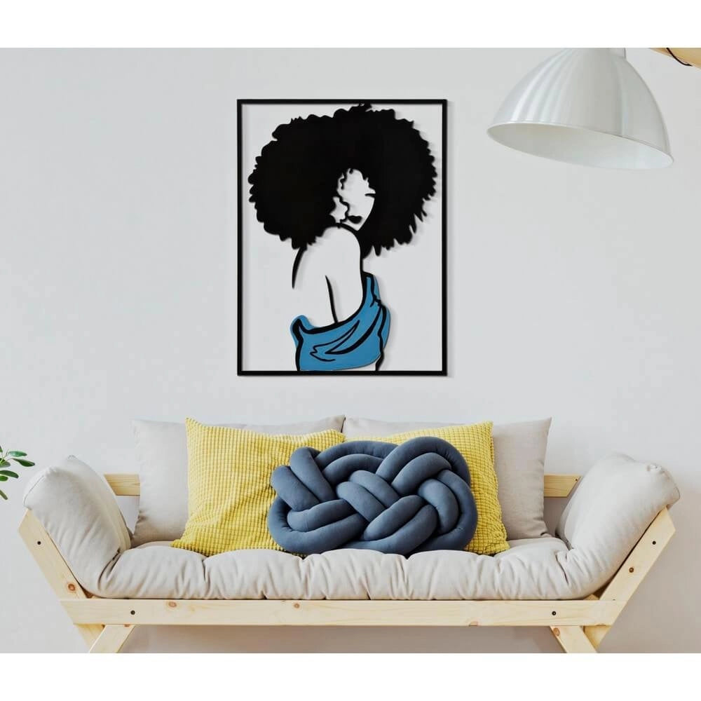 Decorazione Parete Astratta cm 60X1,3X81 - AFEF