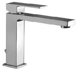 Miscelatore lavabo Medio con scarico clic clac serie ELLE cromato Paffoni