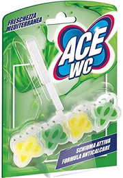 ACE TAVOLETTA PER WC CON CANDEGGINA E SCHIUMA ATTIVA FRESCHEZZA MEDITERRANEA