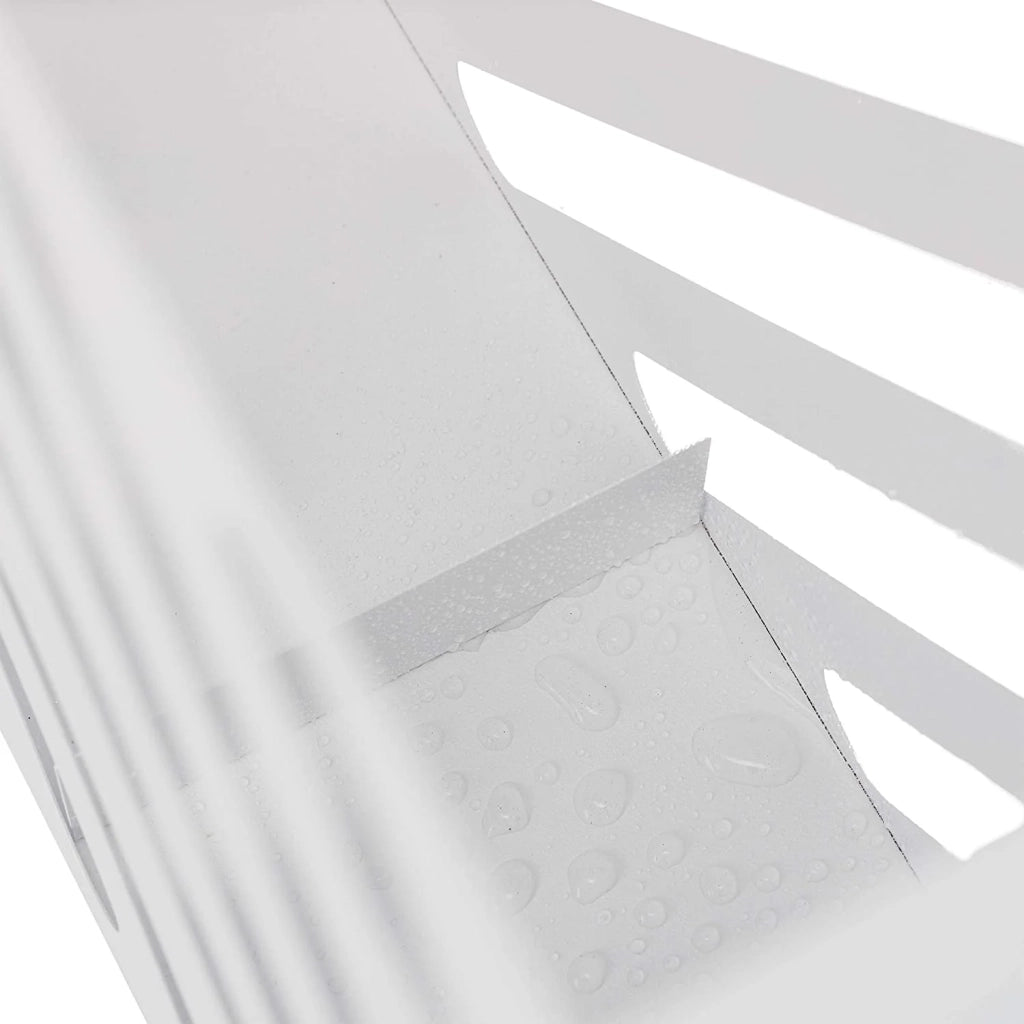 Portaombrelli rettangolare grande di design in acciaio bianco 13_0002211