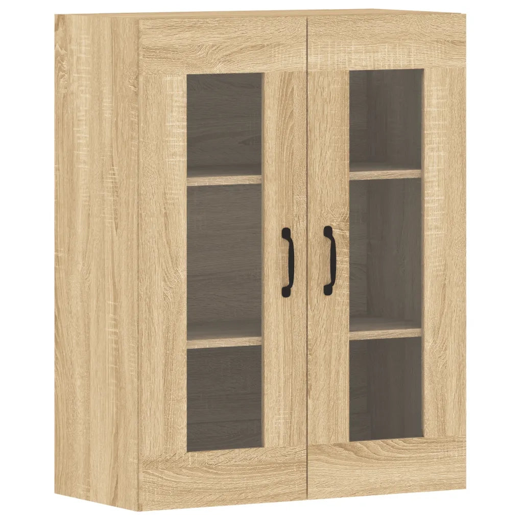 Armadietti a Parete 2 pz Rovere Sonoma in Legno Multistrato CFW2206454