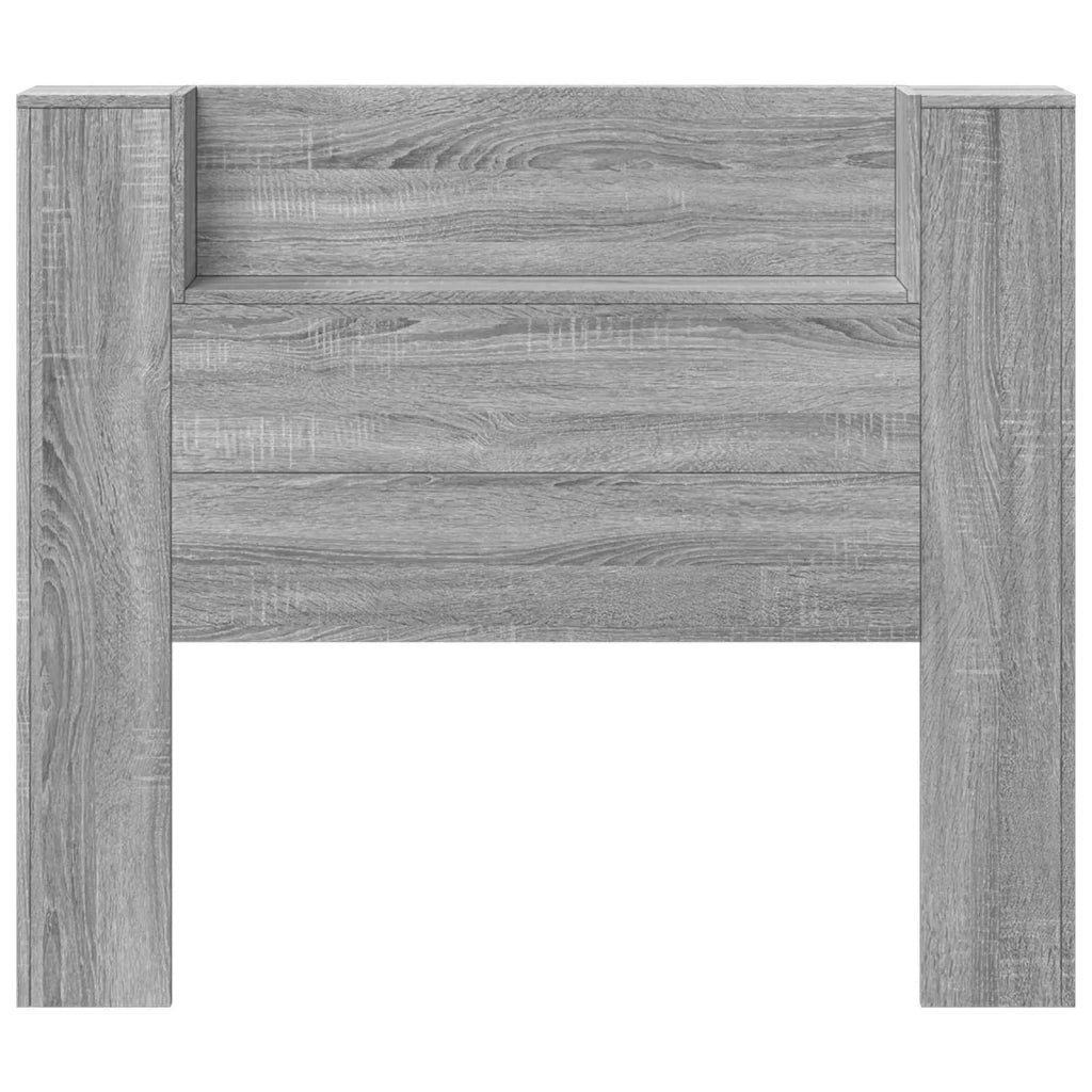 Testiera Letto Sonoma grigio Legno ingegnerizzato
