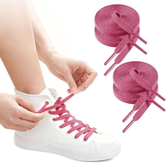 Viti per sneaker in poliestere 50 cm - 8 mm - 4 viti - viti per sneaker - viti sportive di alta qualità - parti di ricambio per viti sportive - viti per scarpe da sport e casual in canvas bianco