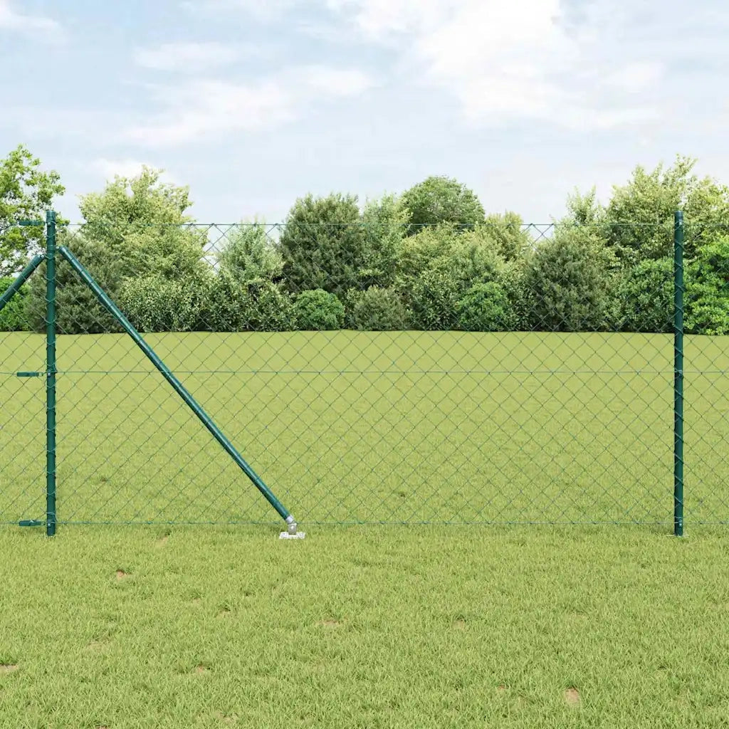Palo della recinzione Verde 1 x 25 m (maglia 60 x 60 mm)