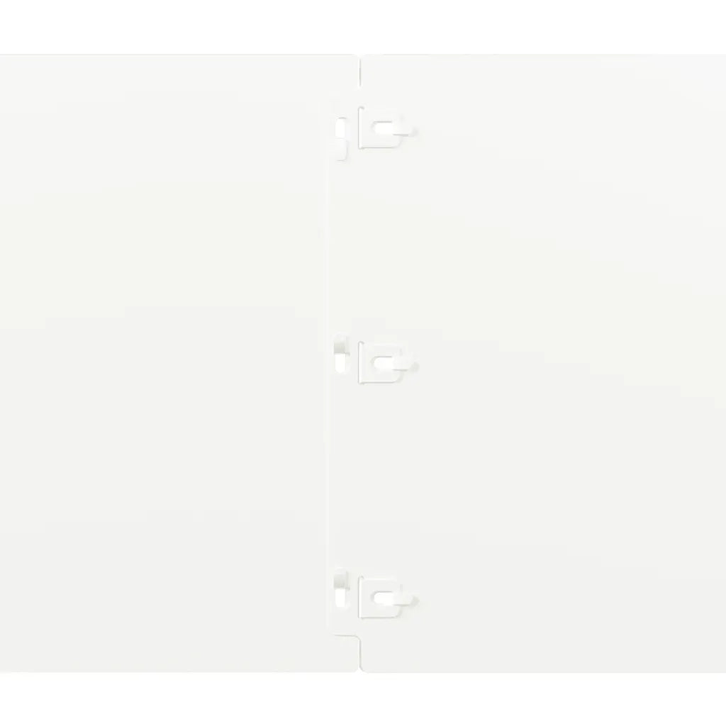 Bordure per Prato 10 pz Bianchi Acciaio Laminato a Freddo 860167