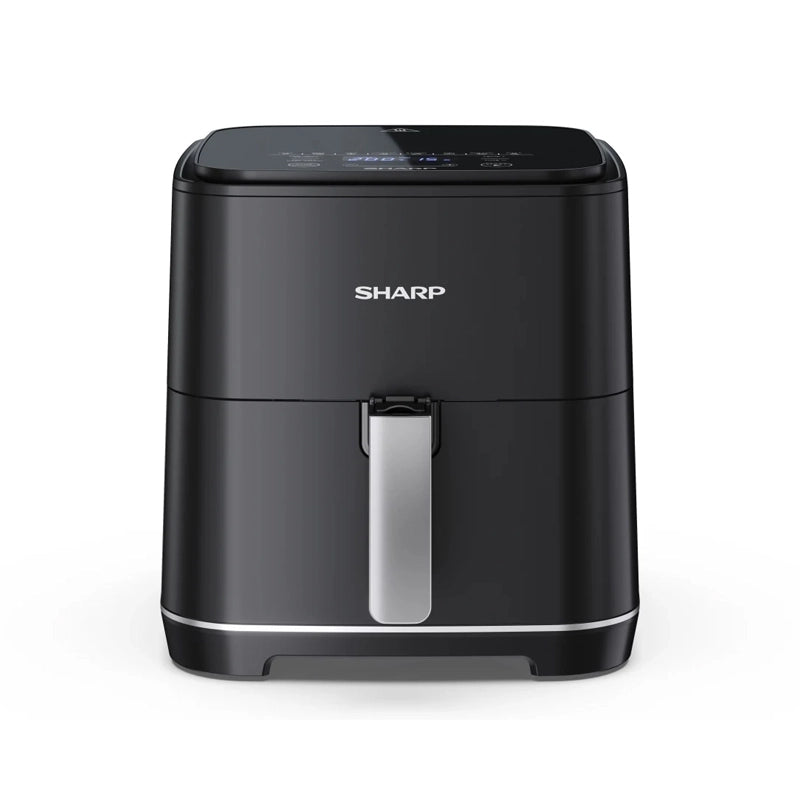 Sharp af-gs552ae-b singolo 5,5 l indipendente 1650 w friggitrice ad aria calda nero, argento - SHAAFGS552AEB