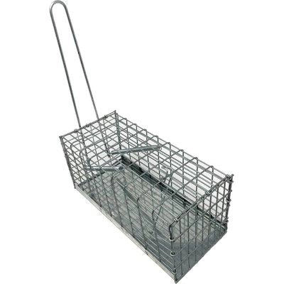 TRAPPOLA TOPI A GALLERIA STARS - ACCIAIO ZINC CM  9X21 H.CM 9- 6 pezzi