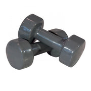 Trade Shop - Coppia Di Manubri In Vinile Da 9 Kg Ognuno Manubri Pesi Palestra Fitness -