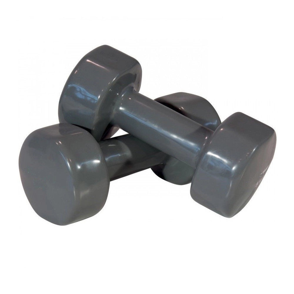 Trade Shop - Coppia Di Manubri In Vinile Da 9 Kg Ognuno Manubri Pesi Palestra Fitness -