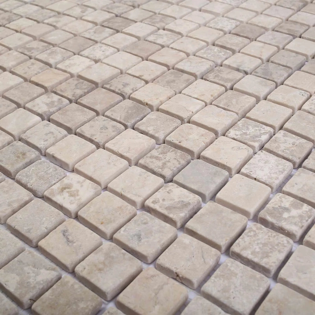 Piastrelle Mosaico Crema 30 x 30 cm Marmo 42033521