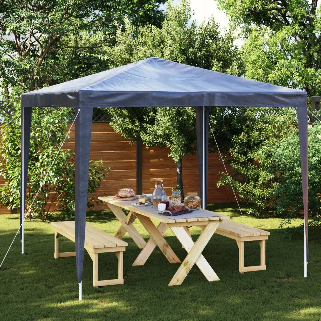 Tenda per Feste 2,5x2,5 m Blu 48502
